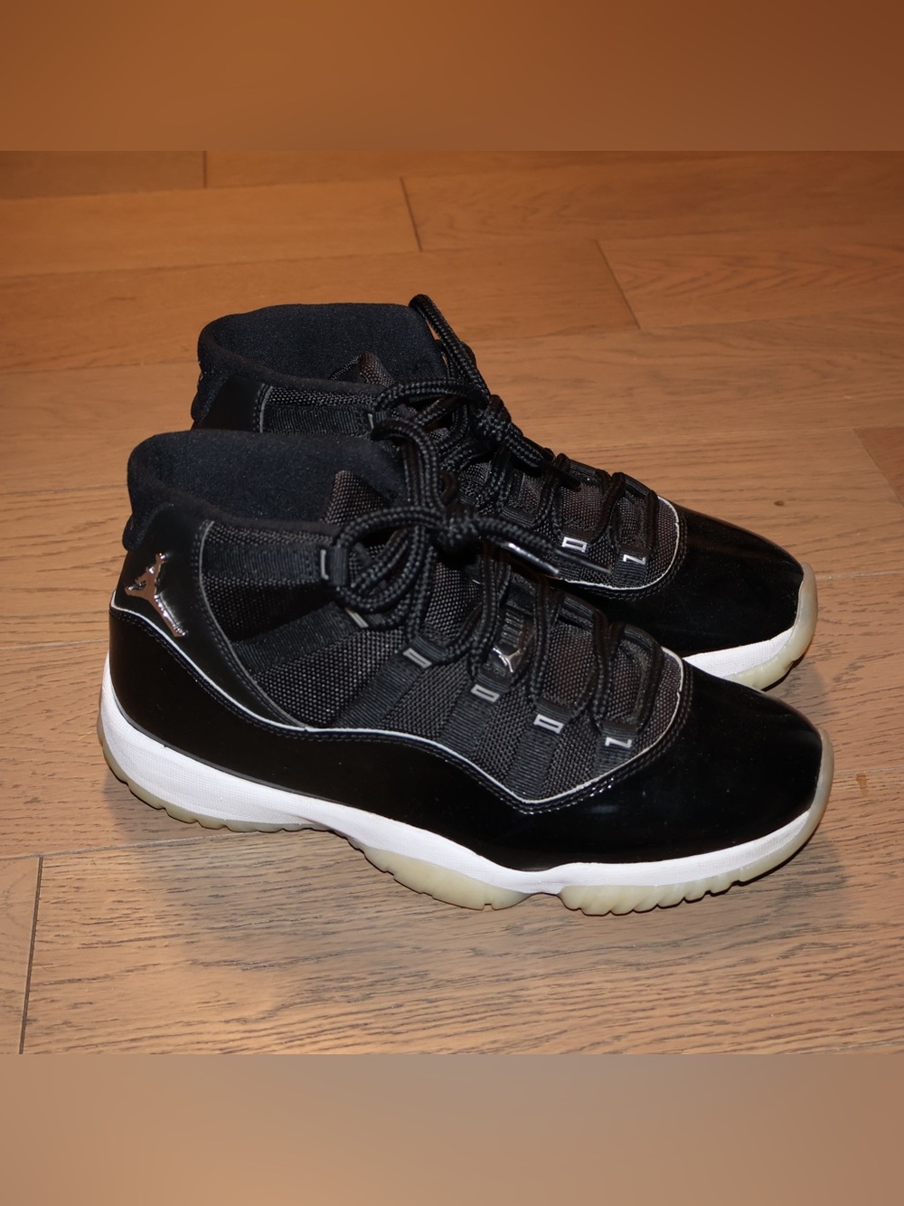 Air Jordan 11 Retro Jubilee Black Size 7.5 Men CT8012-011